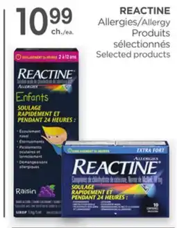 Proxim REACTINE Allergy offer