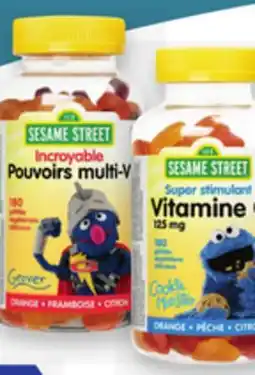 Proxim WEBBER NATURALS SESAME STREET Selected Omega-3 or vitamins offer