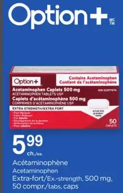 Proxim OPTION+ Acetaminophen offer