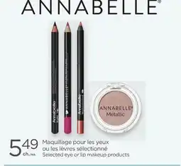 Proxim ANNABELLE Selected eye or lip makeup products offer