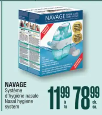 Jean Coutu NAVAGE Nasal hygiene system offer
