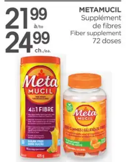 Proxim METAMUCIL Fiber supplement offer