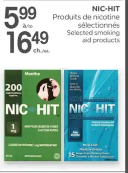 Proxim NIC-HIT Selected smoking aid products offer