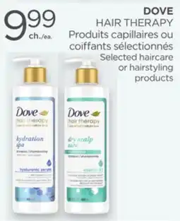 Proxim DOVE Selected haircare or hairstyling products offer