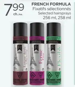Proxim FRENCH FORMULA Selected hairsprays offer
