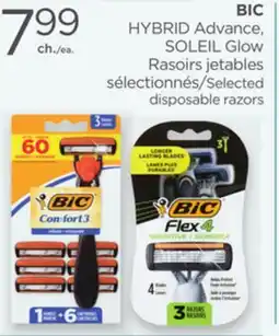 Proxim BIC Selected disposable razors offer