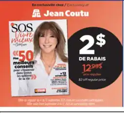 Jean Coutu Jean Coutu offer