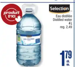 Jean Coutu Distilled water offer