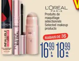 Jean Coutu Selected makeup products offer