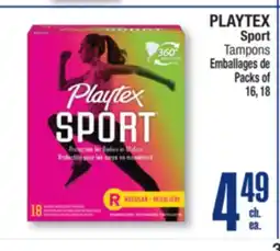 Jean Coutu PLAYTEX Sport Tampons offer