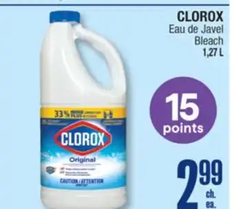 Jean Coutu CLOROX Bleach offer