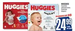 Jean Coutu HUGGIES Selected diapers offer