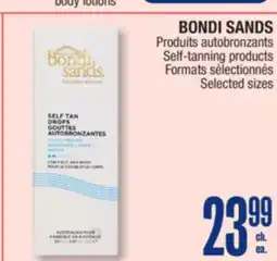 Jean Coutu BONDI SANDS Self-tanning products offer