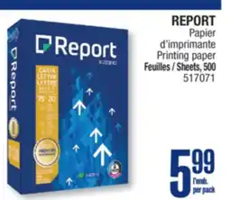 Jean Coutu REPORT Printing paper offer