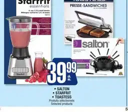 Jean Coutu SALTON, STARFRIT, TOASTESS Selected products offer