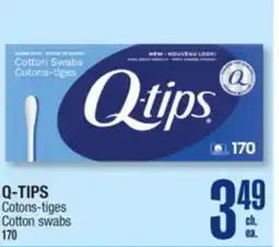 Jean Coutu Q-TIPS Cotton swabs offer