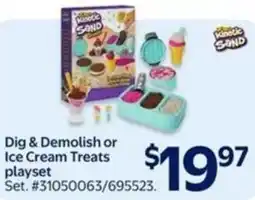 Walmart Dig & Demolish or Ice Cream Treats offer