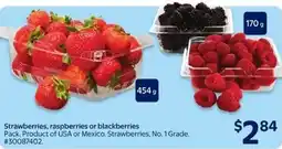Walmart Strawberries, raspberries or blackberries offer