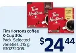 Walmart Tim Hortons coffee K-Cup offer