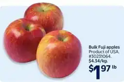 Walmart Bulk Fuji apples offer