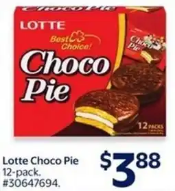 Walmart Lotte Choco Pie offer