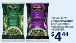 Walmart Taylor Farms chopped salad kit offer