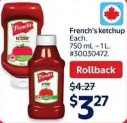 Walmart French's ketchup offer