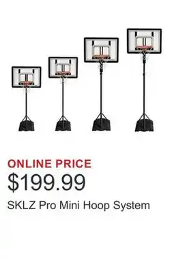 Costco SKLZ Pro Mini Hoop System offer