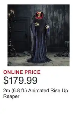 Costco 2m (6.8 ft.) Animated Rise Up Reaper offer