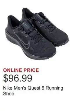 Costco Nike Men's Quest 6 Running Shoe offer