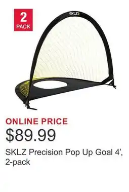 Costco SKLZ Precision Pop Up Goal 4', 2-pack offer