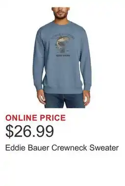 Costco Eddie Bauer Crewneck Sweater offer