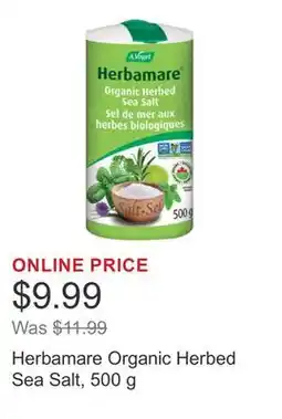 Costco Herbamare Organic Herbed Sea Salt, 500 g offer