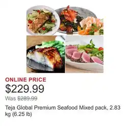 Costco Teja Global Premium Seafood Mixed pack, 2.83 kg (6.25 lb) offer