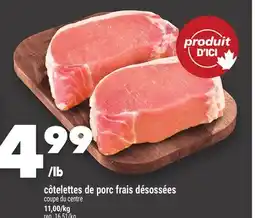 Marche Ami CÔTELETTES DE PORC FRAIS DÉSOSSÉES offer