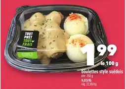Marche Ami BOULETTES STYLE SUÉDOIS offer