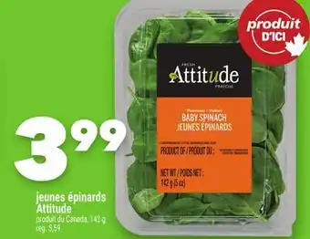 Marche Ami JEUNES ÉPINARDS ATTITUDE offer