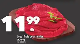 Marche Ami BOEUF FRAIS POUR FONDUE offer