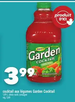 Marche Ami COCKTAIL AUX LÉGUMES GARDEN COCKTAIL MOTT'S offer
