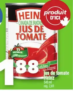 Marche Ami JUS DE TOMATE HEINZ offer