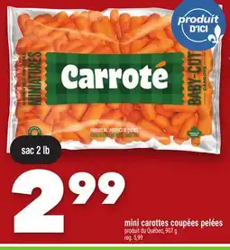 Marche Ami MINI CAROTTES COUPÉES PELÉES offer