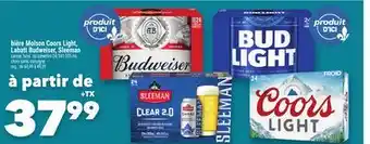 Marche Ami BIÈRE MOLSON COORS LIGHT, LABATT BUDWEISER, SLEEMAN offer