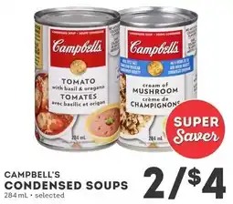 IGA Campbell's condensed soups offer