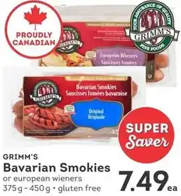 IGA GRIMM'S Bavarian Smokies offer