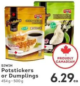 IGA SIWIN Potstickers or Dumplings offer