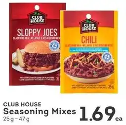 IGA Club house seasoning mixes offer