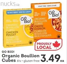 IGA Go bio! organic bouillon cubes offer
