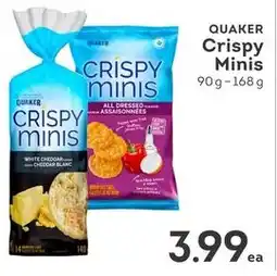 IGA Quaker crispy minis offer