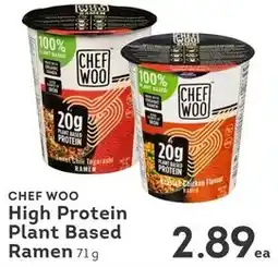 IGA CHEF WOO High Protein Plant Based Ramen offer