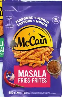 Walmart McCain Masala Fries 650 g offer